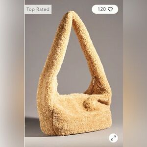 Anthropologie Sherpa crossbody sling bag